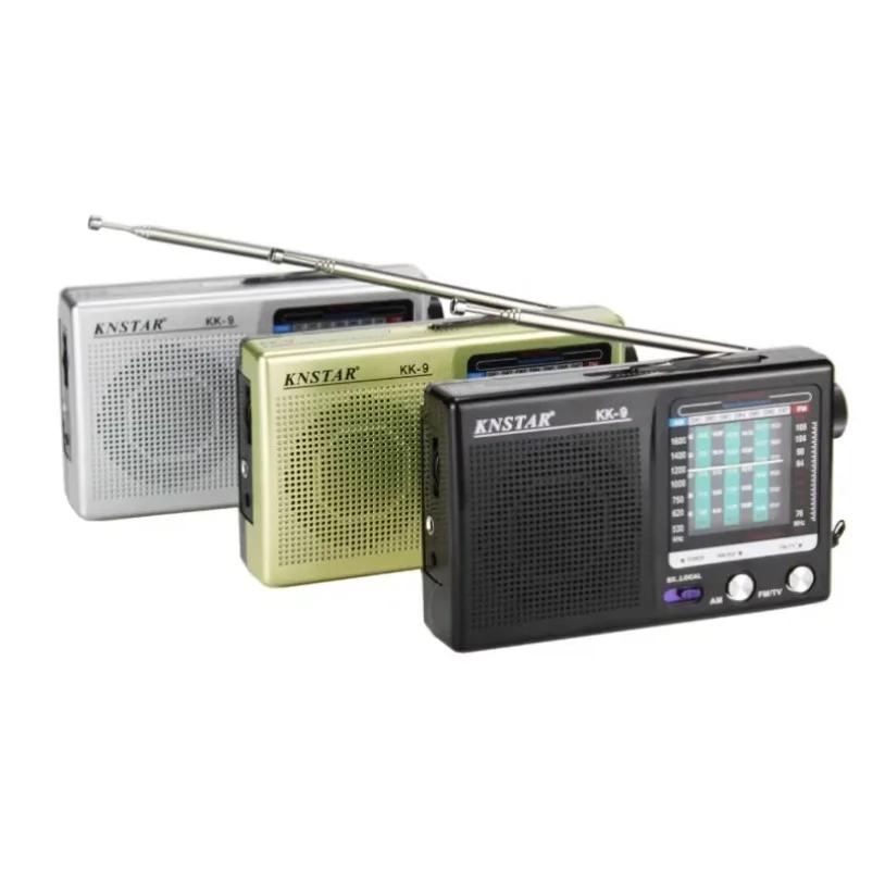 Radio digital Difuzor încorporat Mini radio portabil SW/AM/FM Antenă telescopică cu baterii pentru utilizare în situații de urgență în interior și exterior