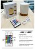Creative RGB Night Light: Touch-Activated Atmosphere Lamp for Kids' Bedrooms, Bedside, Desk, and Camping.