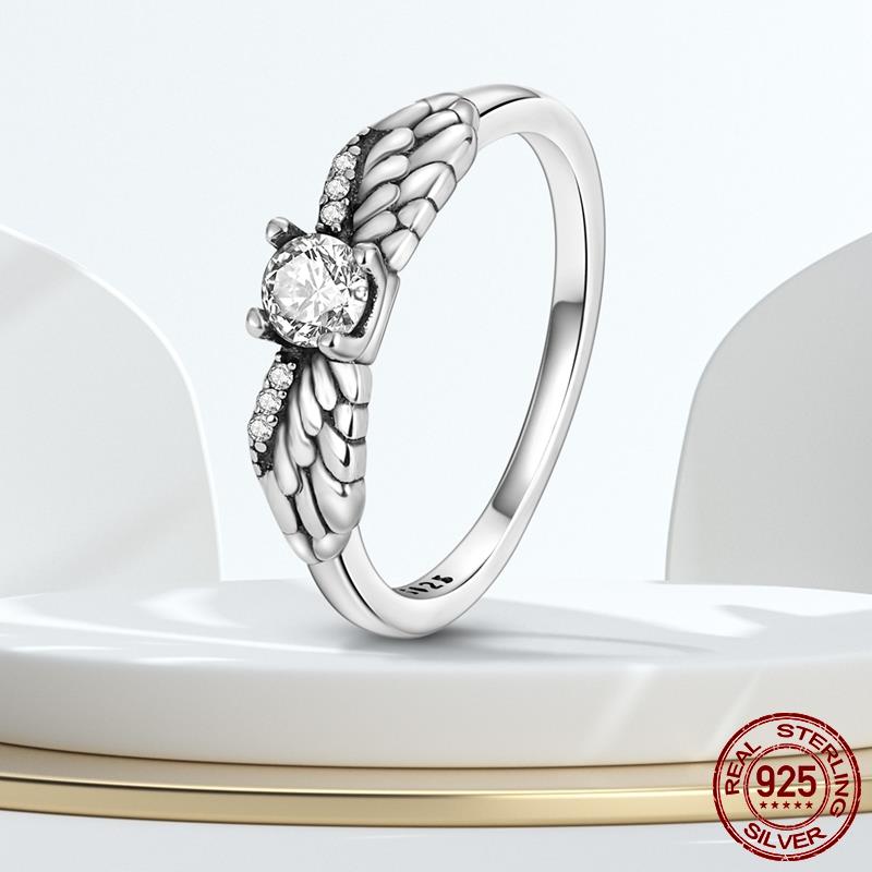 copper Rings Cross Rings for Women Clear CZ Wedding Engagement Party Gift Female copper Rings Fine Jewellery Anel 8