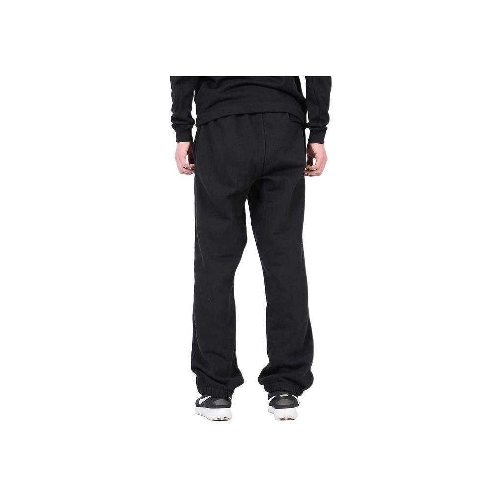 Nike Solid Color Logo Embroidered Joggers With Elastic Cuffs Men Bottoms Gray 905237-071