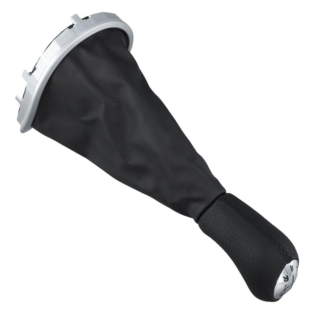 Speed Gear Shift Knob W/PU Leather Gaiter Boot Cover For RENAULT For Clio 3 III Models 2005-2012 Interior Decoration