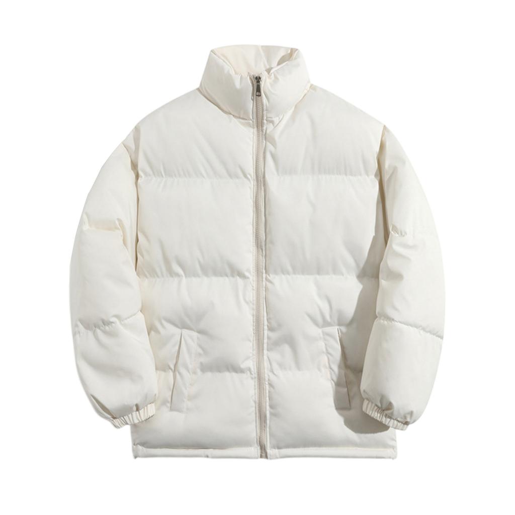 Men's Loose-Fit Casual Down Jacket With Long Sleeves