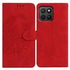 For Honor X8c 4G/X8b 4G Case Butterfly Flower Imprinted PU Leather Wallet Stand Phone Cover