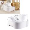 Cat Water Fountain Filtration Recirculating Flowing Live Water Multi Slot Waterfall Type Automatic