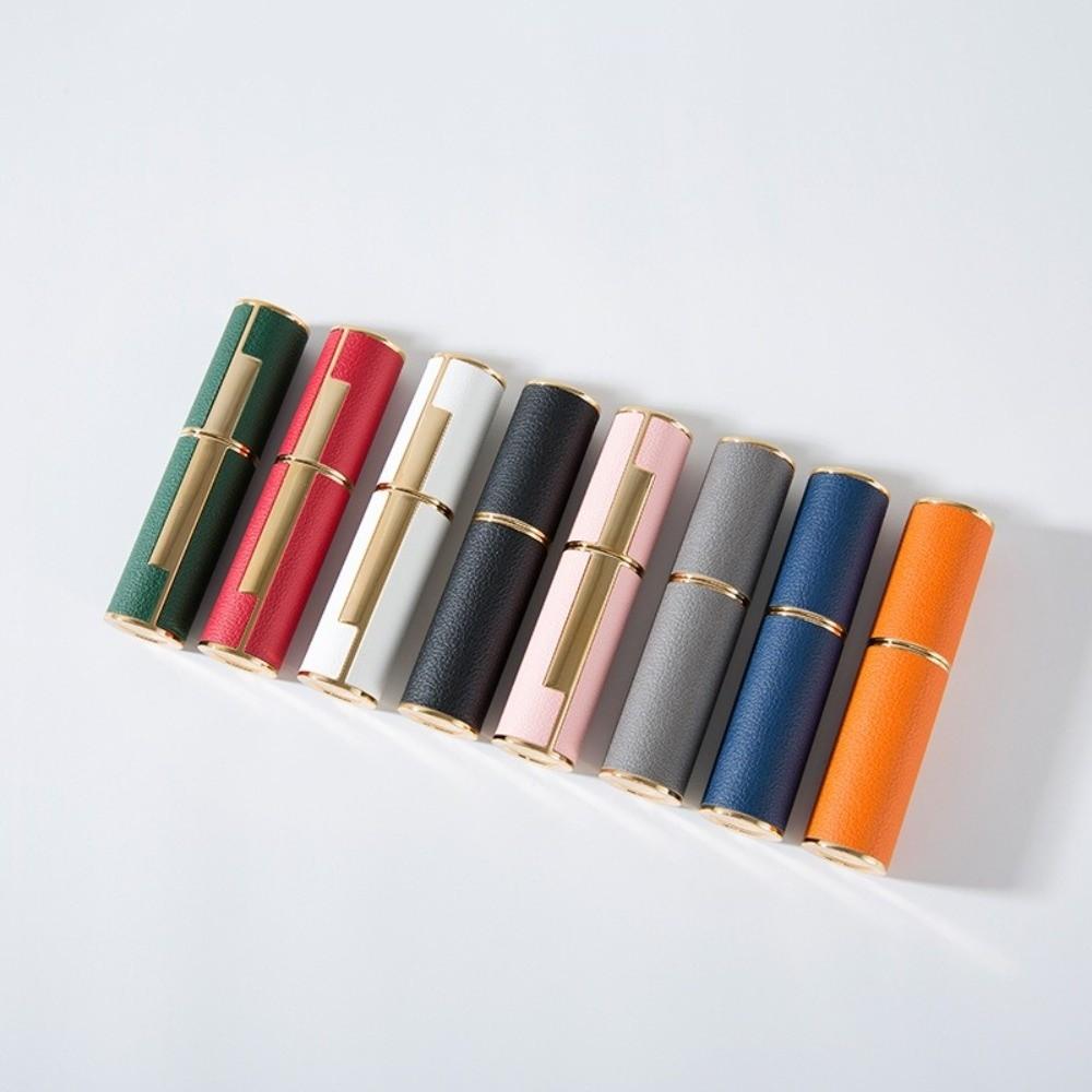 10ML Leather Perfume Spray Bottle Rotary Perfume Atomizer New Perfume Sprayer Travel