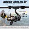 Full Metal Sea Fishing Spinning Reel - Long-Distance, Cross-Border Design