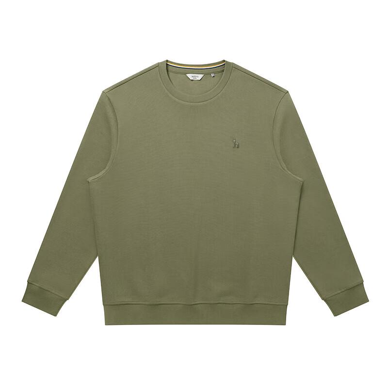 HAZZYS Men's Classic Puppy Logo Loose Fit Sweatshirt