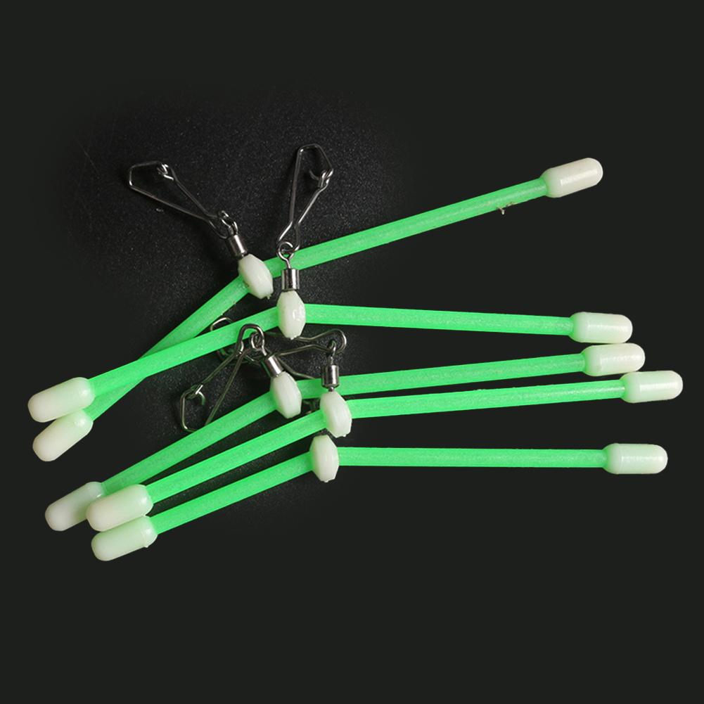 5 Stück 7-25CM Leuchtende Kunststoffröhre Grundangeln Balance Meeresangeln Weitwurf Verwicklungssichere Kunststoff-Winkelrohr Köder Zubehör