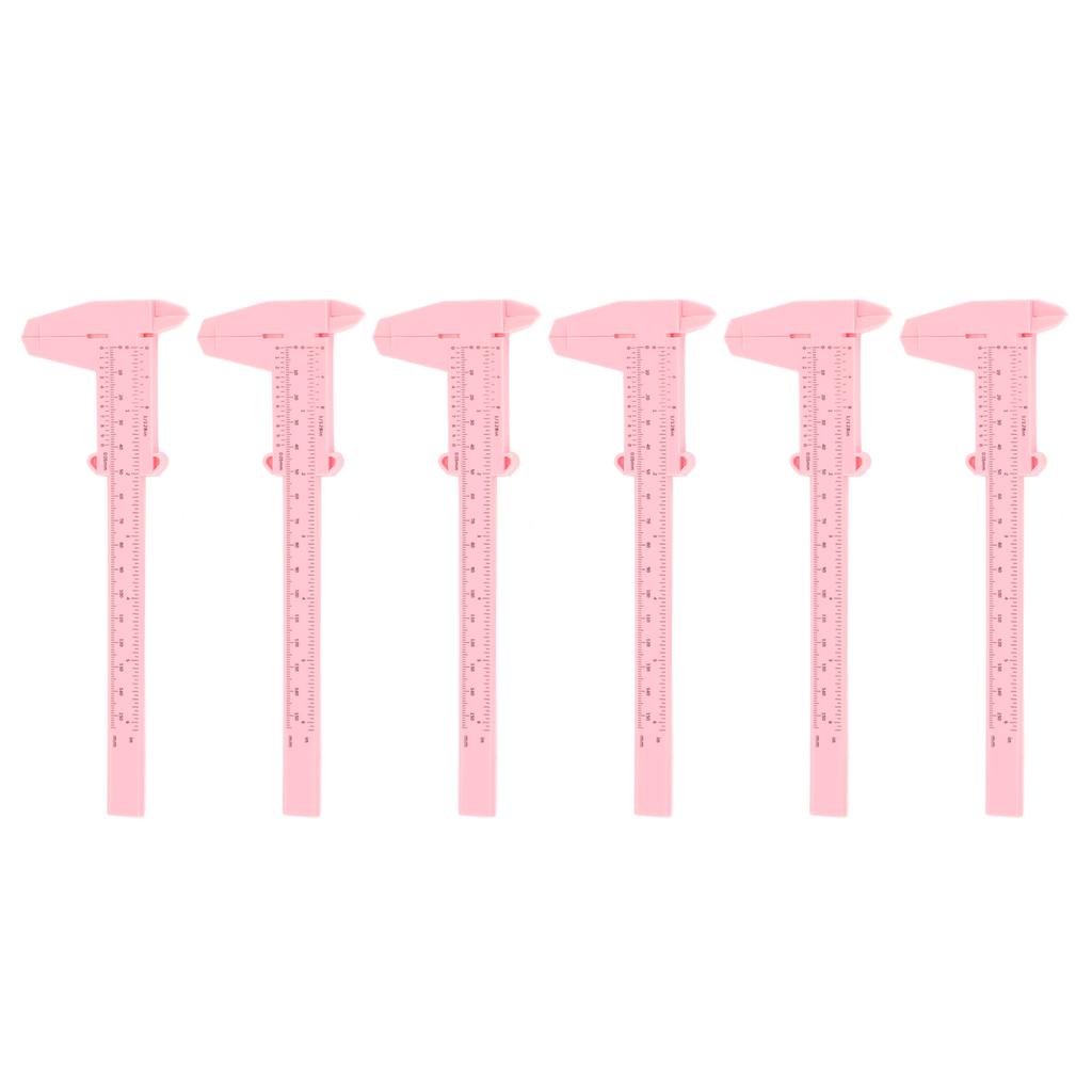 10 STÜCKE 150mm Augenbrauen Microblading Lineal Augenbrauen Make-up Messen Positionsmarkierungswerkzeuge für Anfänger