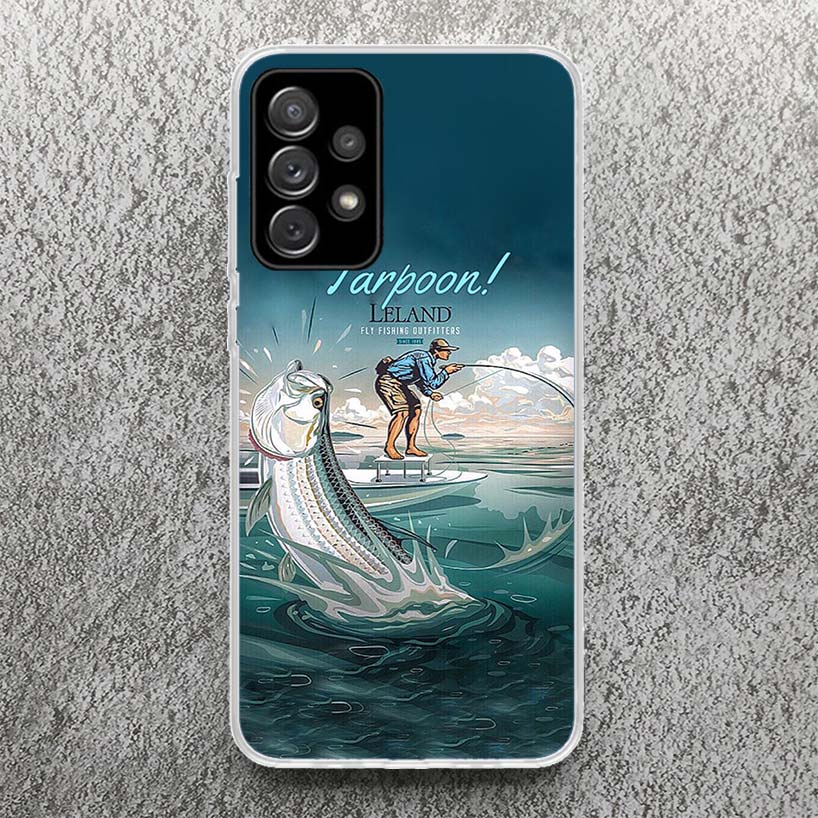 Jagd Angeln Mann Druck Weiche Hülle für Samsung Galaxy A52 A51 A50 A42 A32 A22 A12 Handyhülle A41 A31 A21S 71 A30S A20S A10S A4