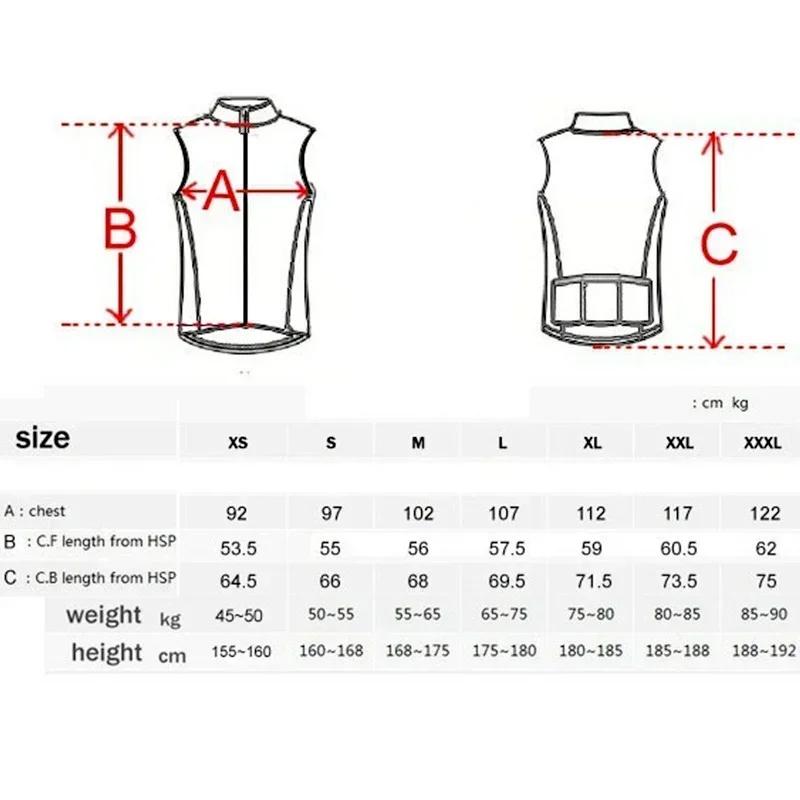 New TKO Men Jerseys Windproof Waterproof Lightweight Cycling Sleeveless Jacket Mtb Bike Uniform Bicycle Jersey Clothing Vest