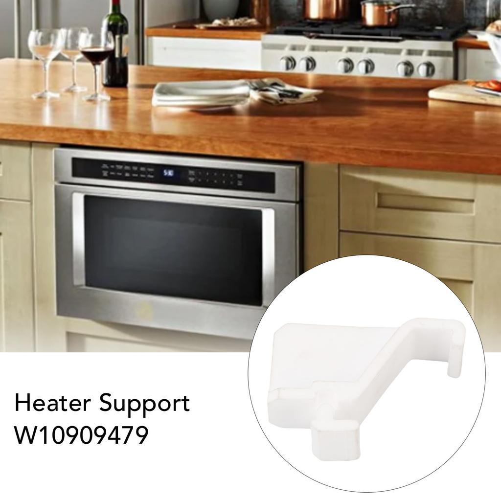 W10909479 Microwave Component Heater Support Clamp Bracket Replacement Parts Accessories