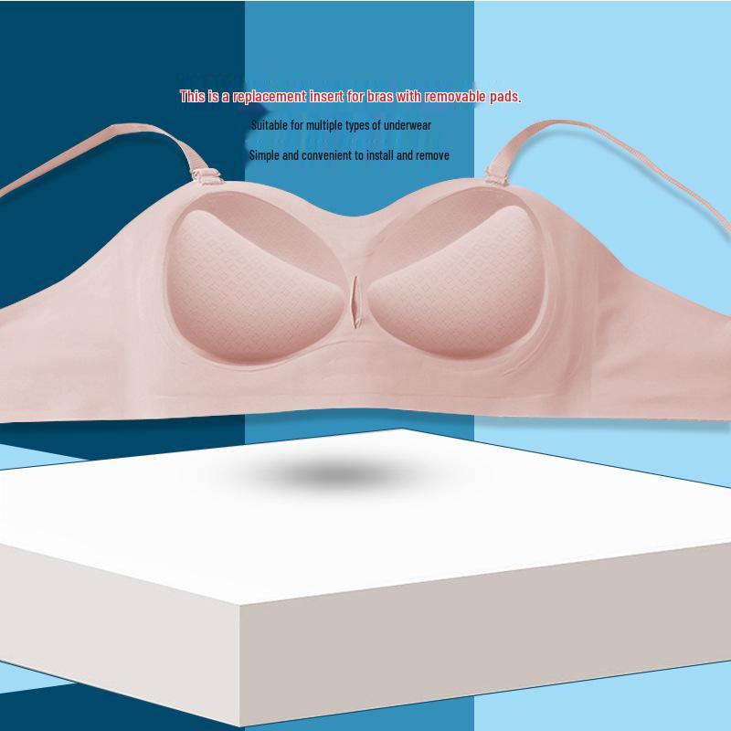 8cm Thick Manga Chest Fake Breast Sports Bra with Detachable Pad