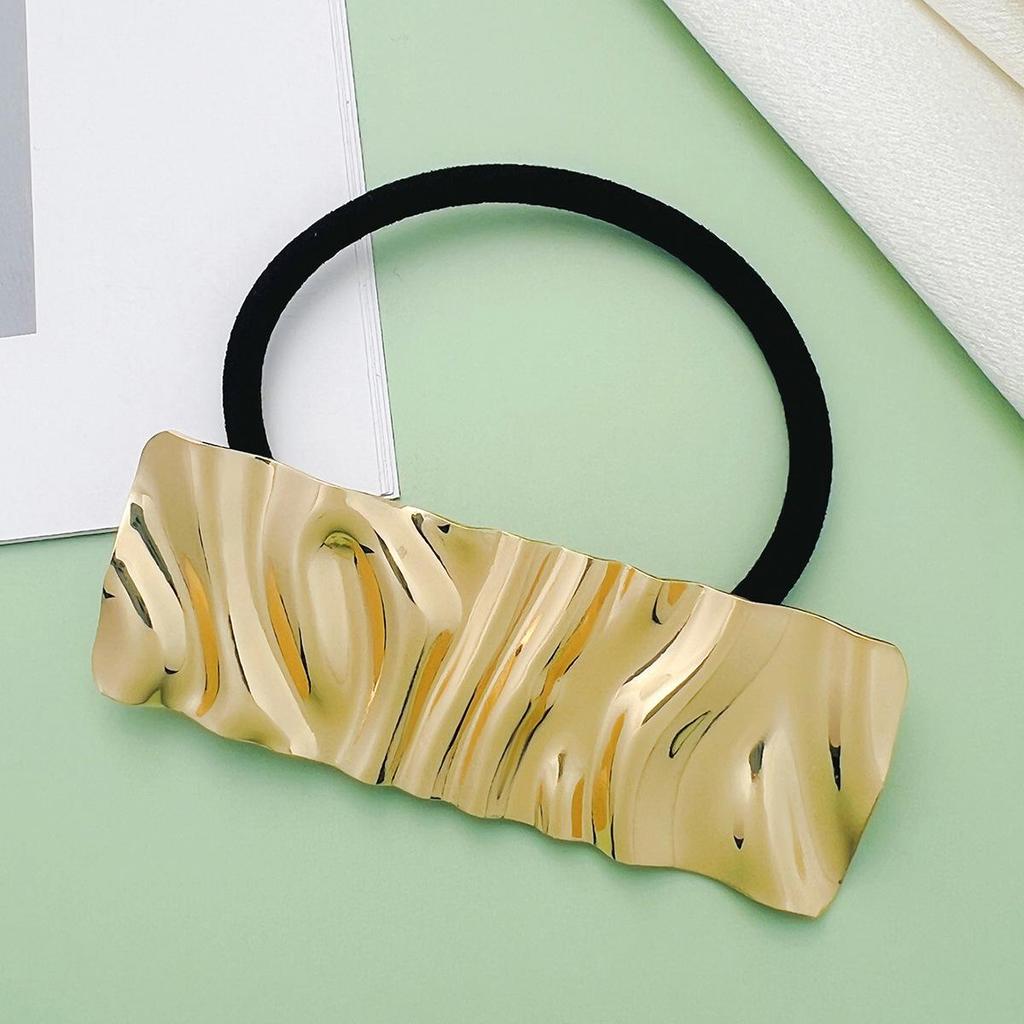 Metallic Braided Hair Ties: Fashionable Ponytail Bands