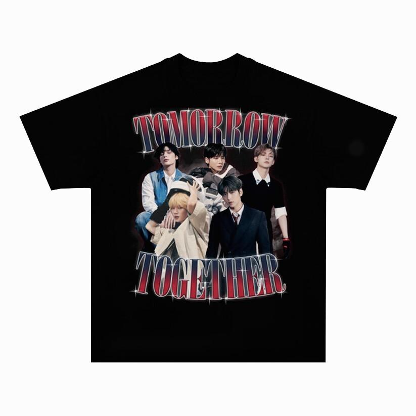 

TXT Ppop Group , Tomorrow X Together Bootleg Tee Gift for Fan S-5XL Unisex T-Shirt XXXL