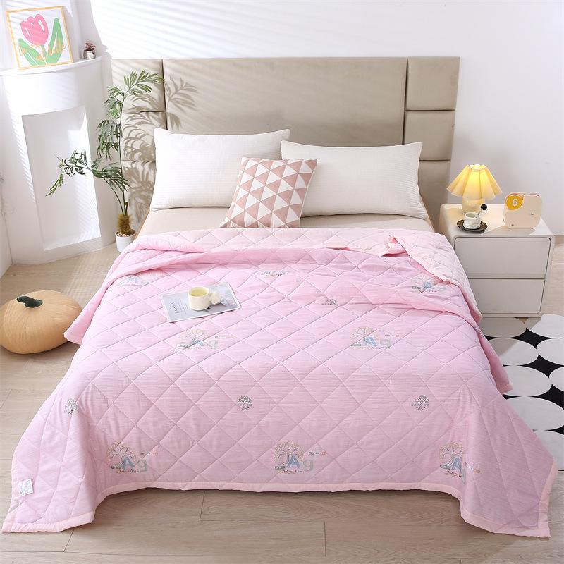 Summer Cotton Air Conditioning Quilt - Washable, Cool & Perfect for Gifting