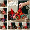 Storage Bag Candy Snack Gift Bag with Handle Christmas Candy Bag  Outdoor Christmas