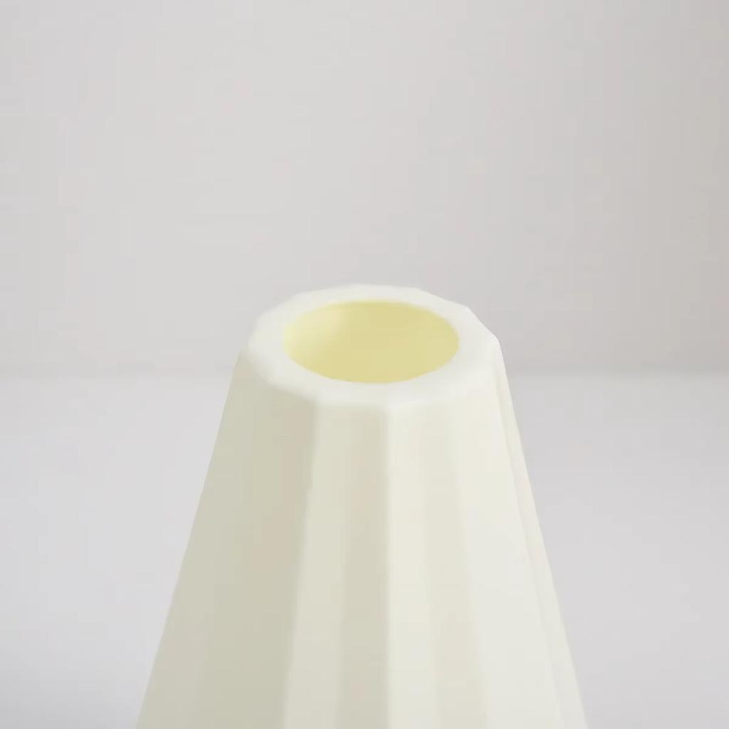 Plastikowy Dekoracyjny Wazon Odporny na Stłuczenia Lina Konopna Składany Wazon do Salonu