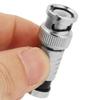10pcs BNC Compression Male Connector FR Coaxial Q9 Adapter for RG59 CCTV Systems