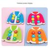 Cross-Border Children's Hand-Threading Button Game for Early Education and Pretend Play