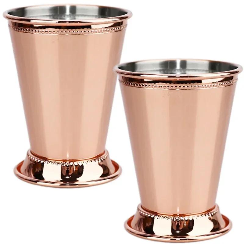 380ml Hrnček Mint Julep Nerezový Hrnček na Koktejly Hrnček na Mixované Nápoje Martini Mojito Nápoj Bar Párty Pivní Hrnčeky Julep Bar Sklenice na Víno pro každodenní použití