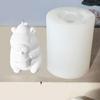Capybara Shaped Candle Mold Reusable Silicone Mold for Home Decorations Practical Aromatherapys Mould Jewelry Supplies
