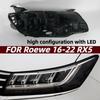 Black Rear Shell for 2016-2022 Roewe RX5 Headlight Base