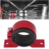 Aluminum Alloy 50mm Car Fuel Pump Mounting Bracket Single Filter Clamp   Black