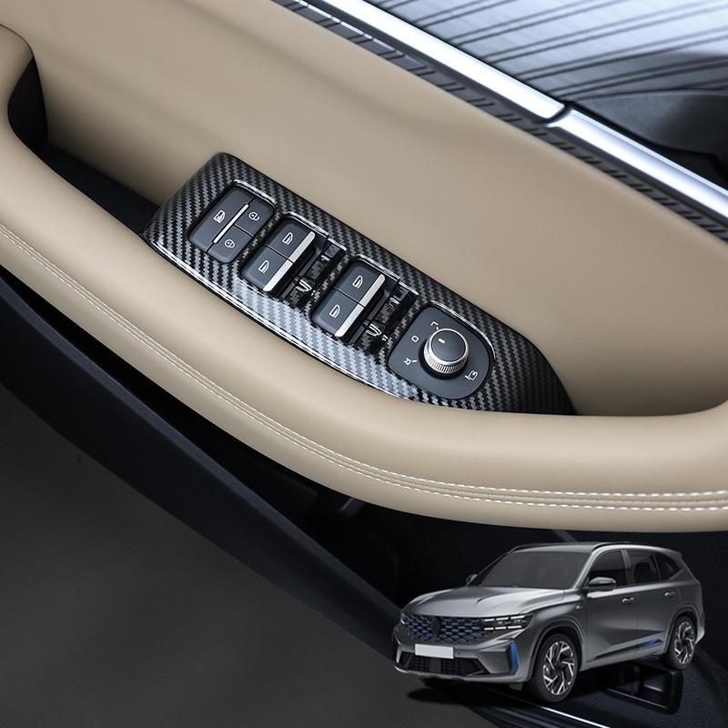 For Renault Grand Koleos 2024-2026 Car Tuning Window Button Cover Trim Interior Accessories LHD