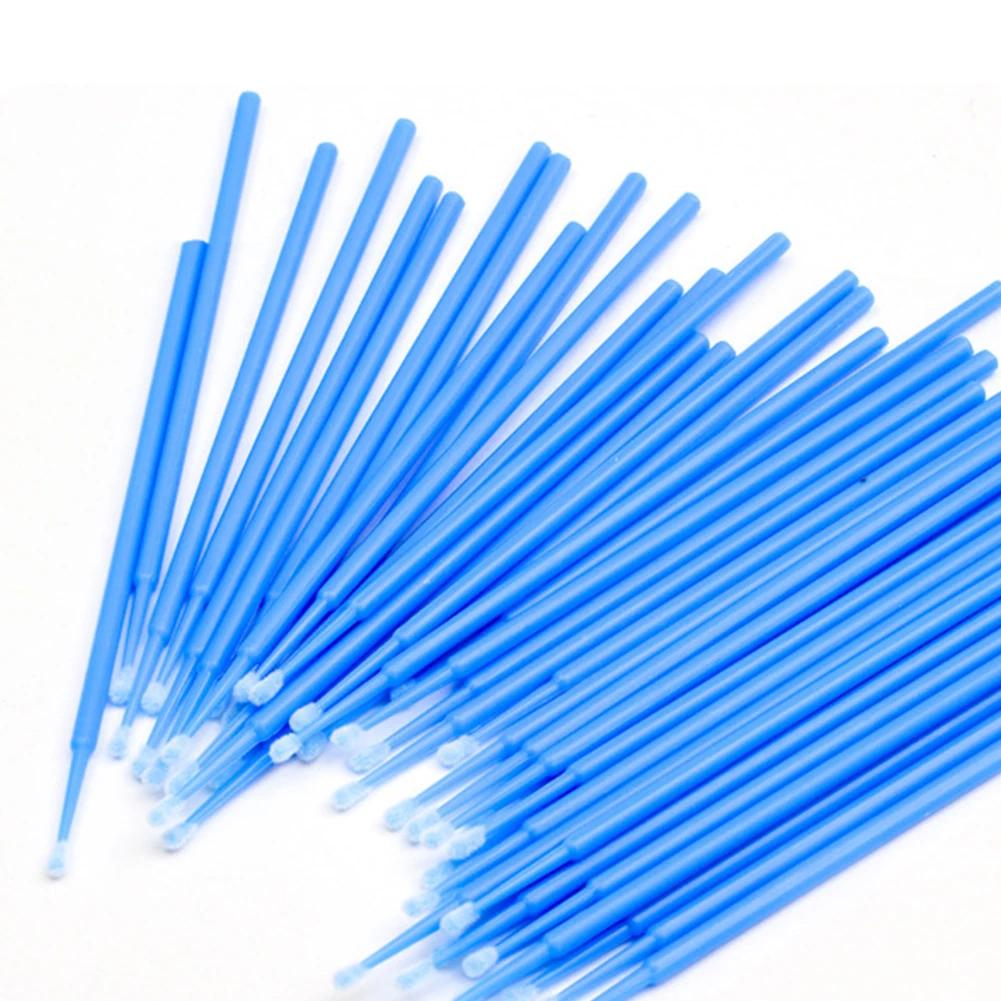 100 teile/los Pinsel Farbe Touch-up Up Farbe Micro Pinsel Tipps Auto Mini Kopf Pinsel Auto Teile Kopf Mini Spray Auto Applikator Stick