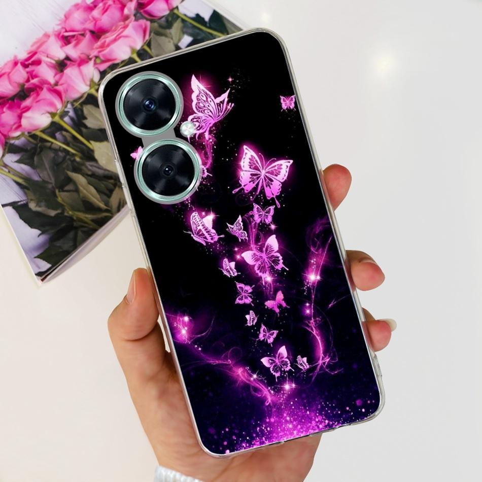 Fashion Elegant Pattern Phone Case For Huawei Nova 11i Soft Silicone TPU Back Cover For Huawei Nova11i 4G MAO-LX9