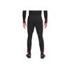 Nike Solid Color Football Sports Elastic Waist Casual Pants Men bottoms Black FN9427-010