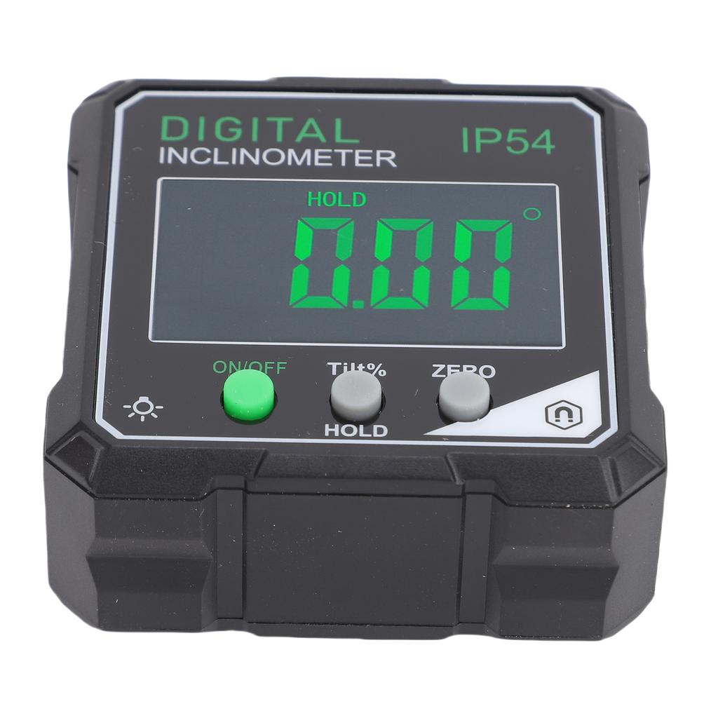 Inclinômetro Digital 4x90 Graus de Alcance Tela LCD Retroiluminada Localizador Eletrônico de Ângulo Magnético para Serras de Mesa de Marcenaria