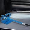 YP-9 Manual Bench Top Compact Bender Pipe Bending Machine 7 Dies 1-3inch Metal Fabrication Tube Rod Pipe Bender 44ft Mount Powdercoat Telescoping