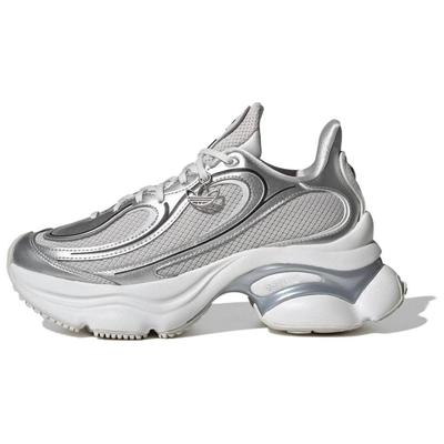 Adidași Originali Ozvenuz Low Top Masivi pentru Femei Argintii KI0557