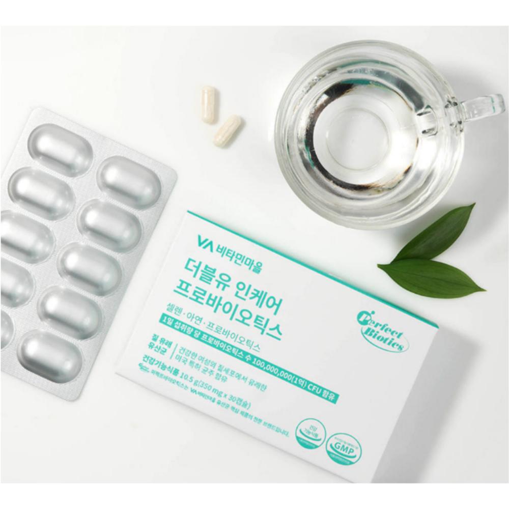 [vitamin village] W In-Care Probiotics, 30 capsules, / Korean / Gut Health Support