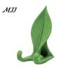 Minimalist Leaf Design Phone Stand 3D Printed Holder, Desktop Cell for Office and Unique Gift Plant Lovers Home, Realistic Bionic Mount, Lightweight