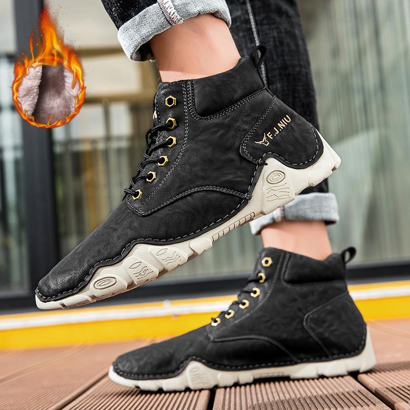 Мужские коричневые туфли для вождения — фото 12