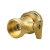 3/4 Garden Hose Shutoff Valve Brass Water Hose Faucet Connector For Garden Watering Coupler Joint Connect Repair