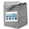 20-2PCS Microfiber Cleaning Cloth Absorbent Towel for Wash Car Housework Clean Kitchen Cleaning Rags Household Clean Tools