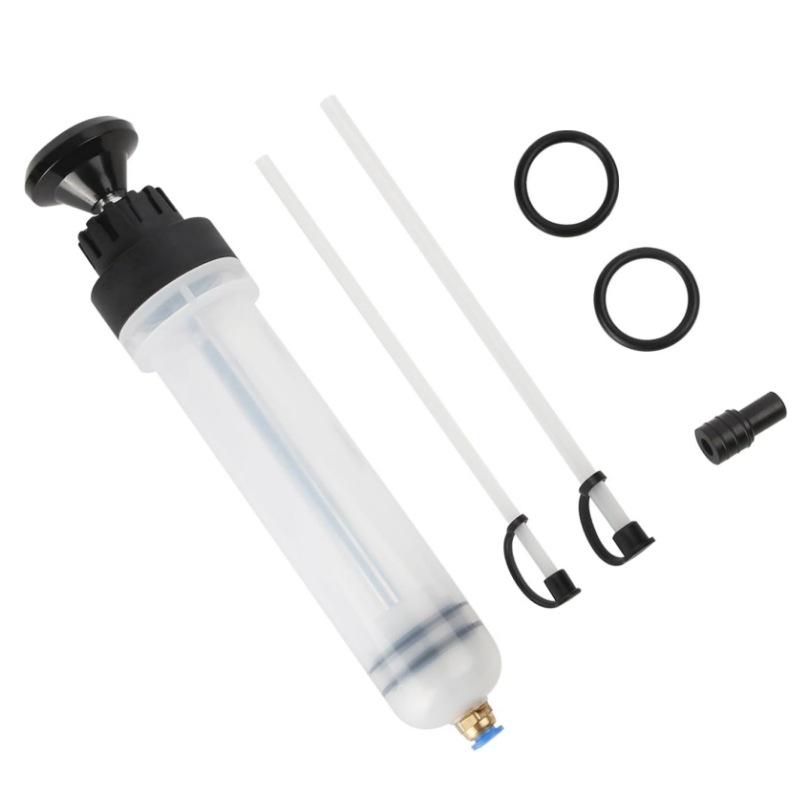 1 Set Auto Oil Change Syringe Car Brake Fluid Extractor With Hose Dual Purpose Oil Change Tool 200/500cc Automotive Supplies