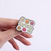 Have The Day You Deserve Enamel Pins Funny Quotes Squeeze the Day Orange Brooches Lapel Badge Fashion Jewelry Gifts for Friends