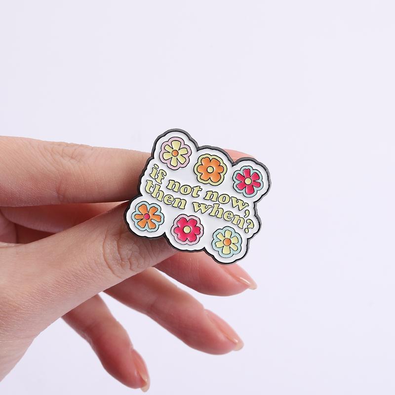 Have The Day You Deserve Enamel Pins Funny Quotes Squeeze the Day Orange Brooches Lapel Badge Fashion Jewelry Gifts for Friends