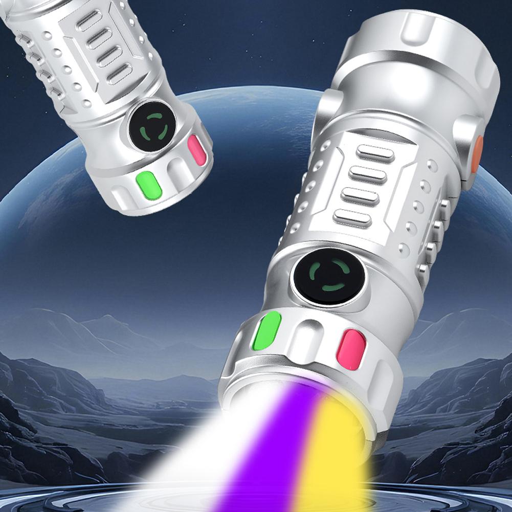 600 Lumens Mini Powerful Led Flashlight Built in Battery 3 Modes Usb Rechargeable Flash Light Torch Lamp Flashlights