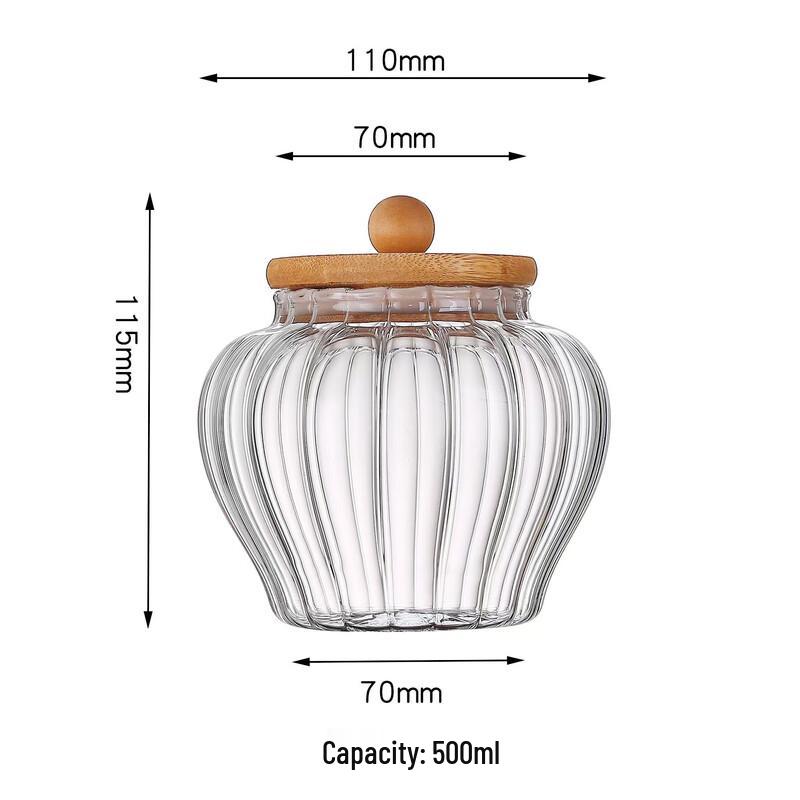 

Glass Tea & Coffee Storage Jar
