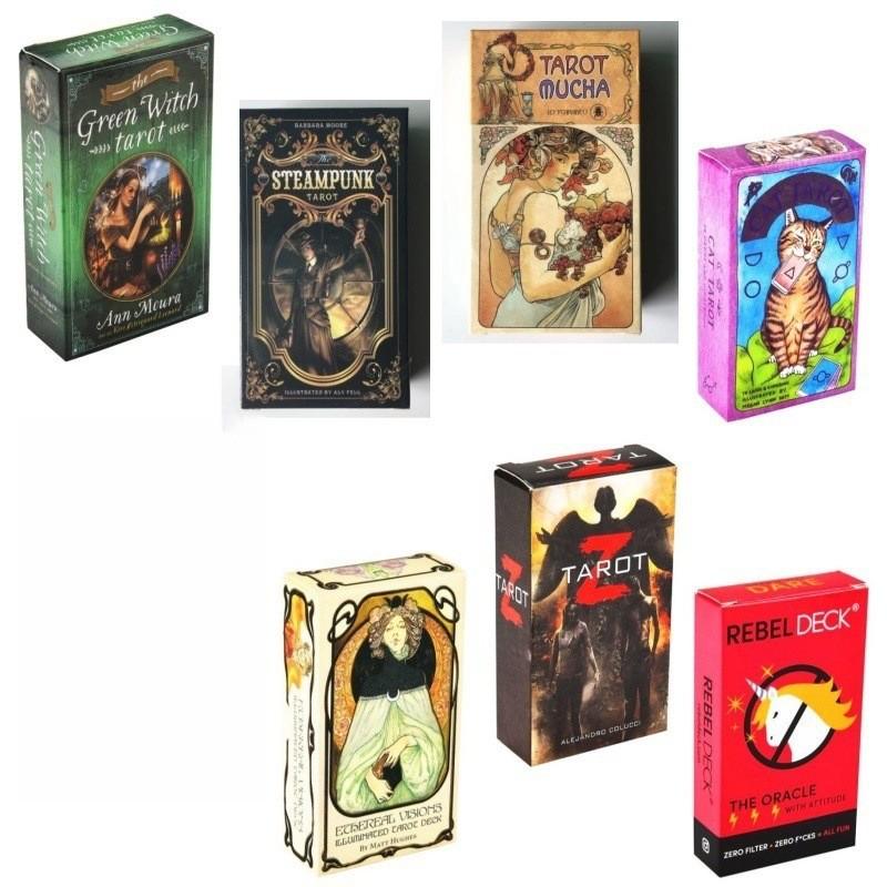 Tarot Cards Collectors Edition With Copper Paper For Card Game Enthusiasts