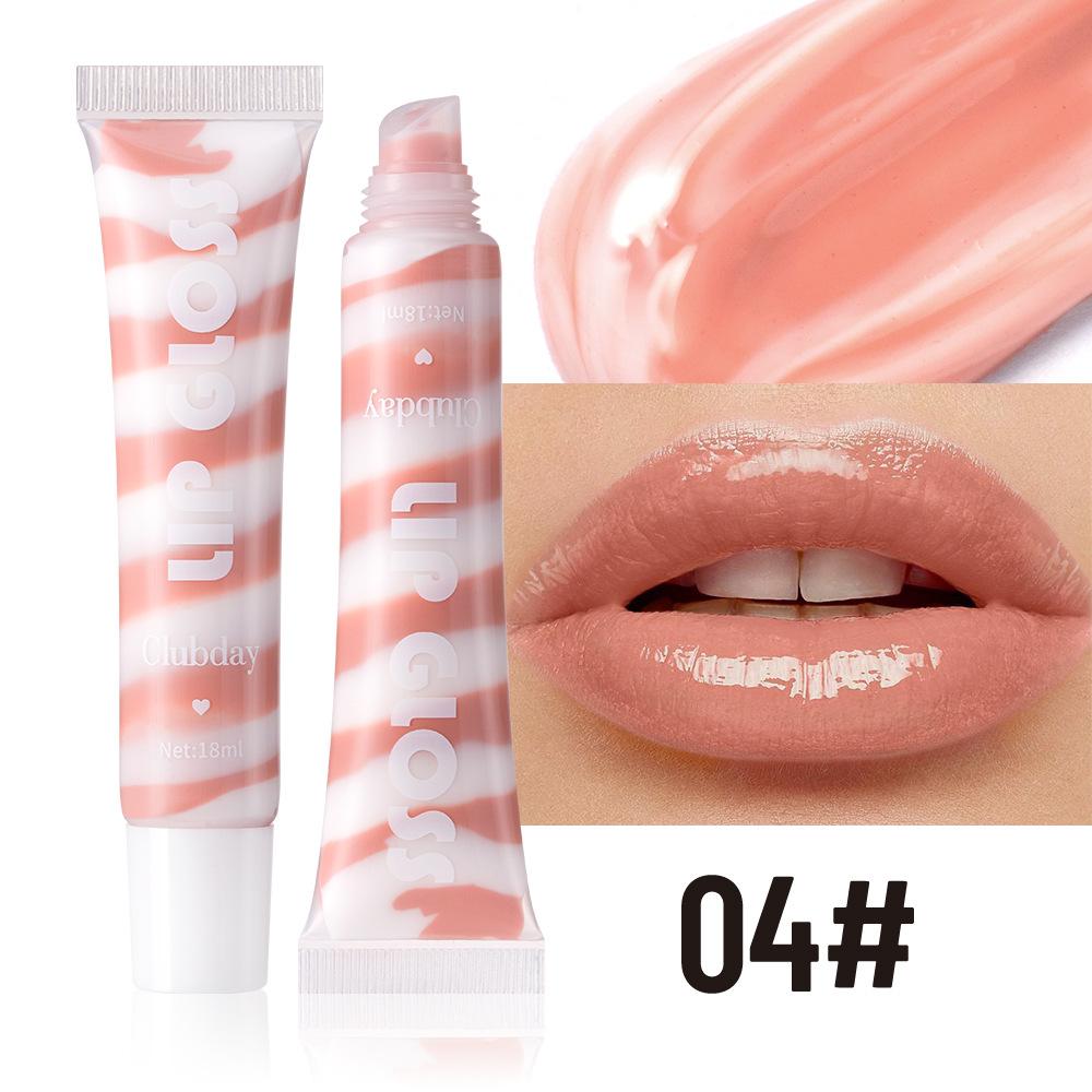 

Мягкий шланг Pearl Light Moisturizing Spiral Fruit Lip Gloss 4 цвета, стойкий и легко окрашиваемый 04