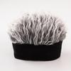 Wig Cap Men Hat Handsome Simulation Wig Short Hair Sun Visors Caps Hair Retro Wig Hat Adjustable Casual Cap Short Hat
