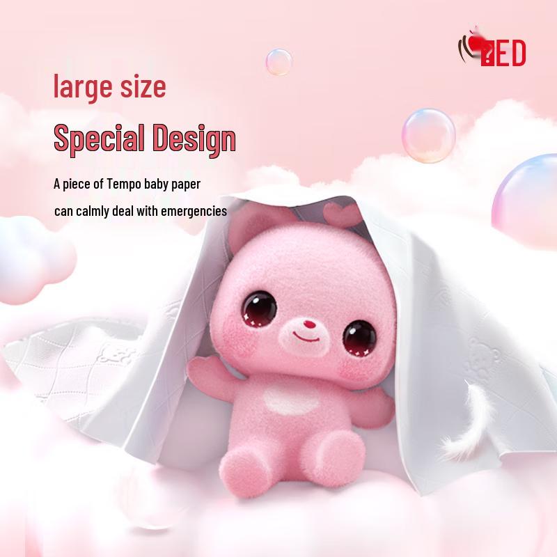 Heart-to-Heart Baby Soft-Pack Tissues