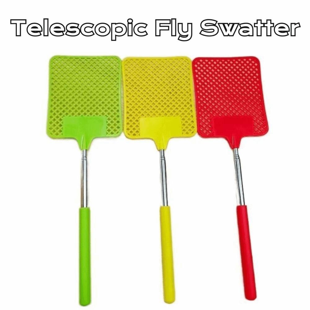 Extendable Telescopic Fly Swatter Retractable Mosquito Repellent Tools Durable Fly Killer  Home Use